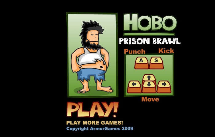 Hobo Prison Brawl Action Game - Unblocked Games