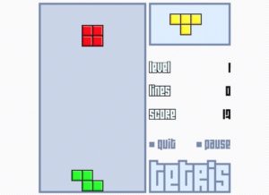 Tetris : Back to School Classic Game
