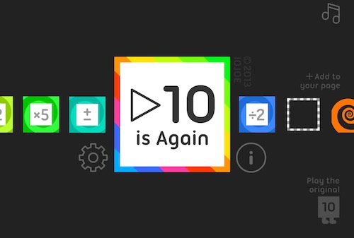 10 is again