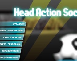Head action soccer