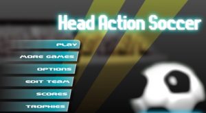 Head action soccer