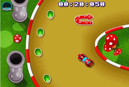 Mario Drift Car racing