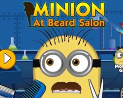 Minion at Beard Salon