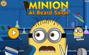 Minion at Beard Salon