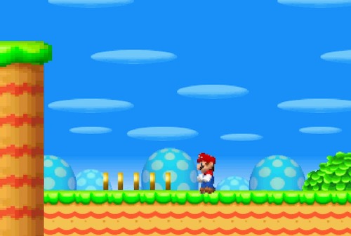 Super Mario Bros Flash