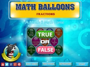 math balloons