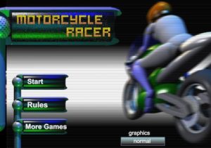 motorcycle racer