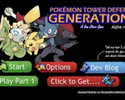 pokemon tower defense 2 generation