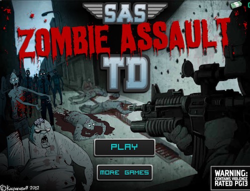 SAS Zombie Assault TD - Unblocked Games