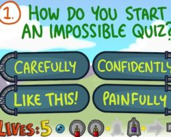 Impossible quiz book chapter 1
