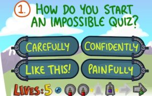Impossible quiz book chapter 1