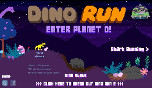 Dino Run Enter Planet D