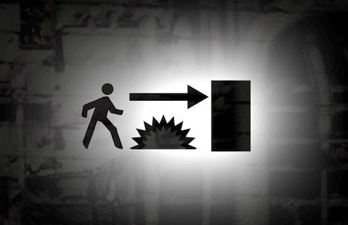 exit path unblocked