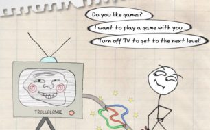 Trollface and Trollface Quest Games - Unblocked Games