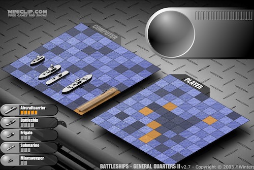 Battleships: Another Game by Miniclip - Unblocked Games