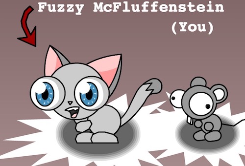 Fuzzy McFluffenstein: Cat Kills Rats - Unblocked Games