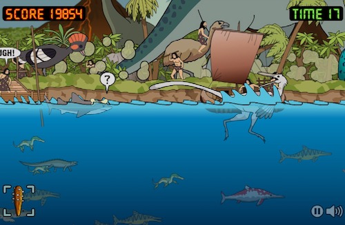 Flash Game - Prehistoric Shark 