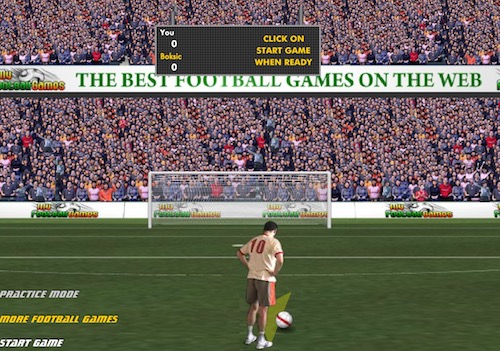 Free Kick Duel A Goal Making Game Unblocked Games
