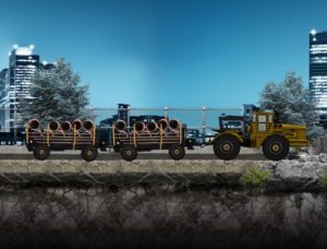 heavy trailer