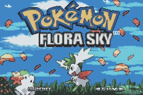 Pokemon Flora Sky (GBA) .