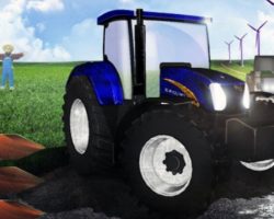 tractor farm racing