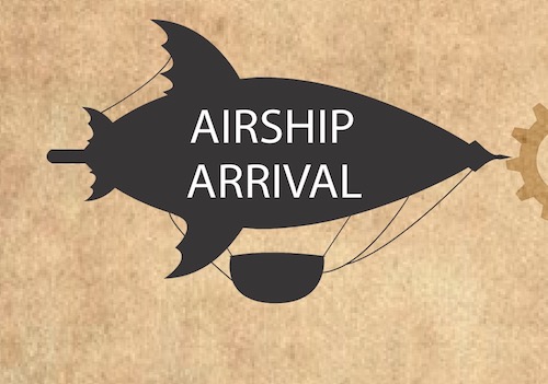 airship arrival