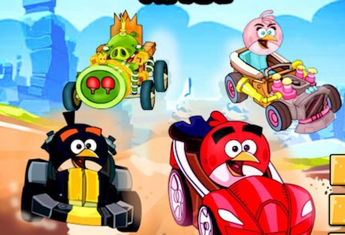 Angry Birds Race - Unblocked Games