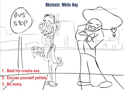 out of my way