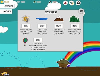 sticker idle
