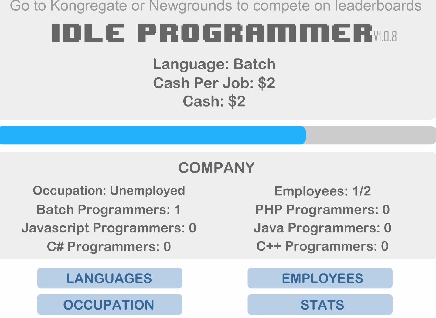idle programmer
