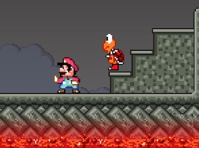 mario combat