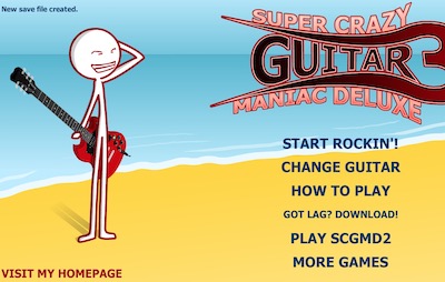 super crazy guitar