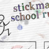 stickman school run