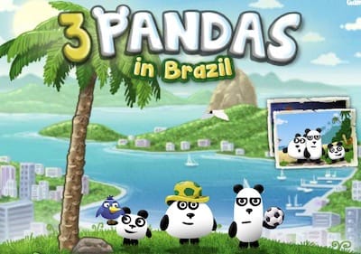 3 Pandas in Brazil
