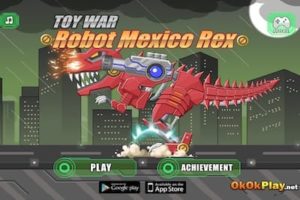 robot toy war