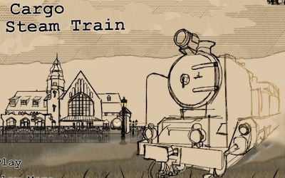 Cargo Steam Train