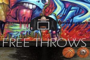 free thrown basketball