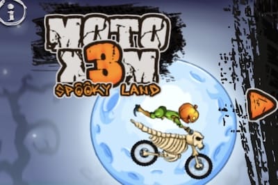 Moto X3M 6 Spooky Land Unblocked - Chrome Online Games - GamePluto