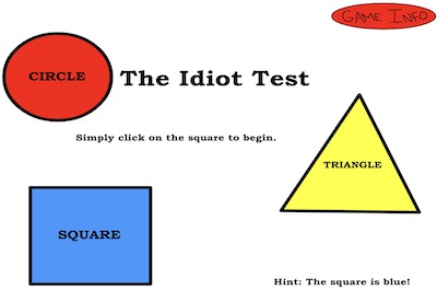 the idiot test