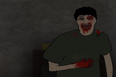 zombie surrounded