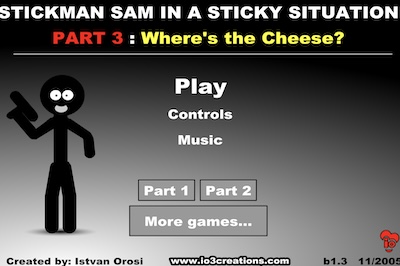Stickman Sam in a Sticky Situation 3