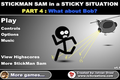 Stickman Sam in a Sticky Situation 4