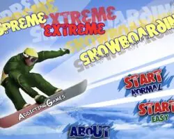 Supreme Extreme Snowboarding