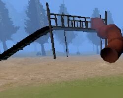 slide in the wood
