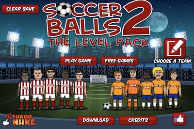 soccer balls 2 level pack