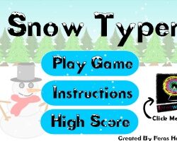 Snow-Typer