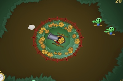 zombie vs pumpkin