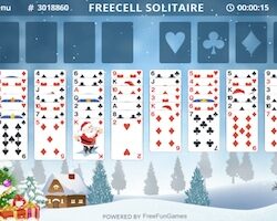 Freecell Solitaire Christmas